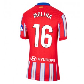 Atletico Madrid Nahuel Molina #16 Hemmatröja Dam 2024-25 Kortärmad